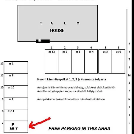 Kalustetut Kaksio Kaisa Lägenhet