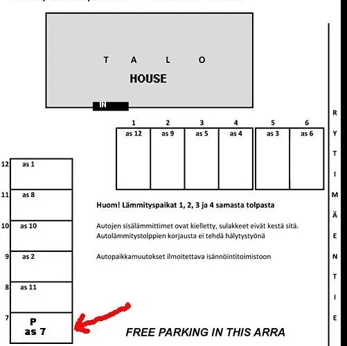 Kalustetut Kaksio Kaisa Apartamento